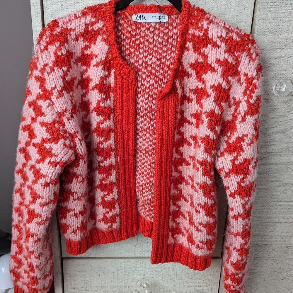 Nwt Zara cropped sweater
